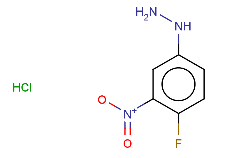(4-fluoro-3-nitrophenyl)hydrazine hydrochloride