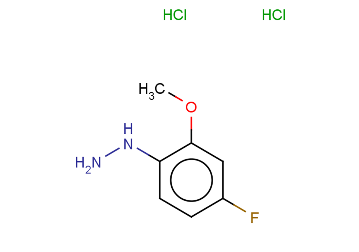 (4-fluoro-2-methoxyphenyl)hydrazine dihydrochloride