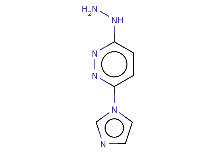 3-hydrazinyl-6-(1H-imidazol-1-yl)pyridazine