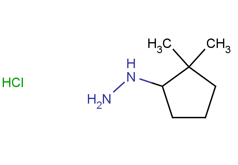 (2,2-dimethylcyclopentyl)hydrazine hydrochloride