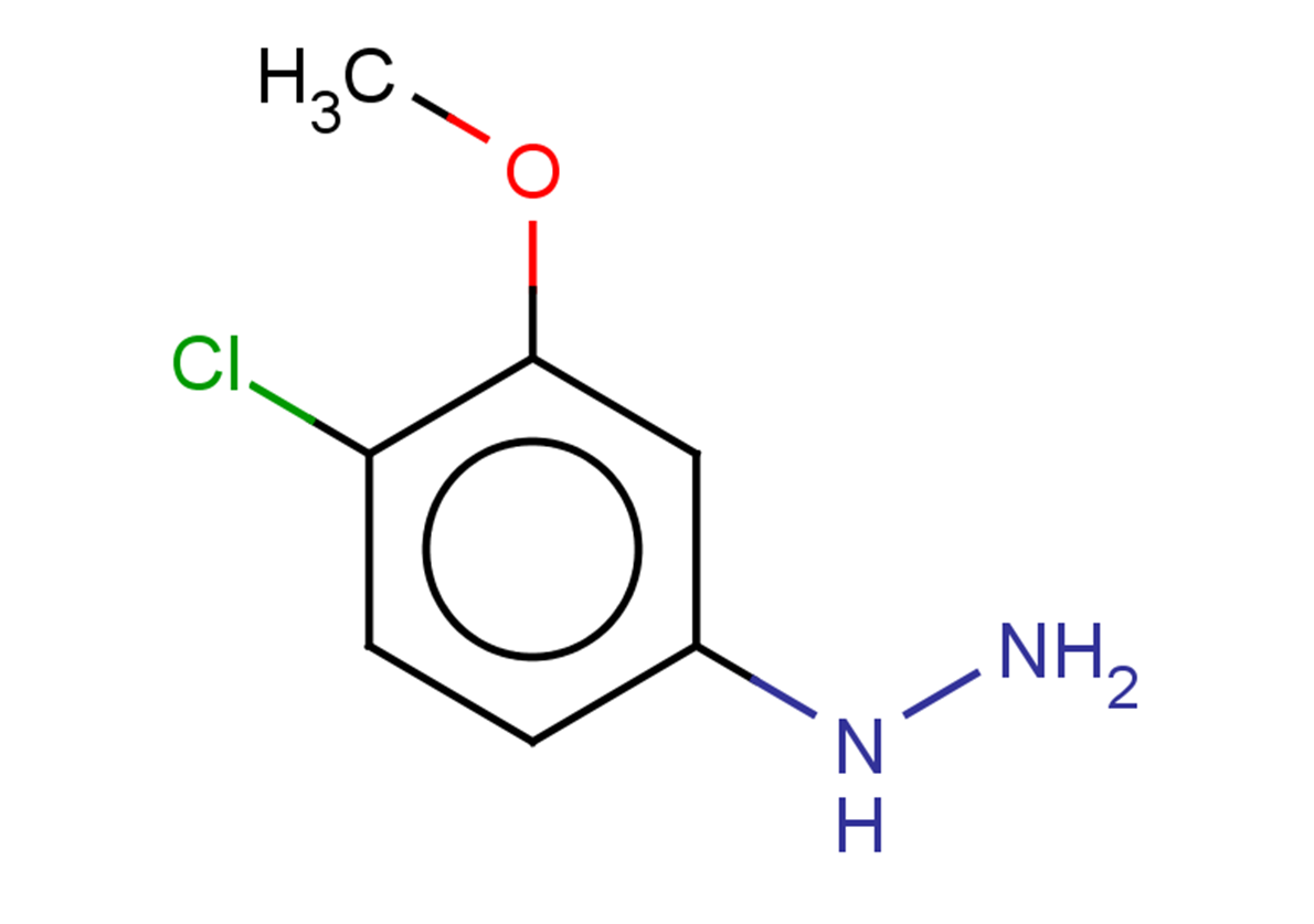 (4-chloro-3-methoxyphenyl)hydrazine