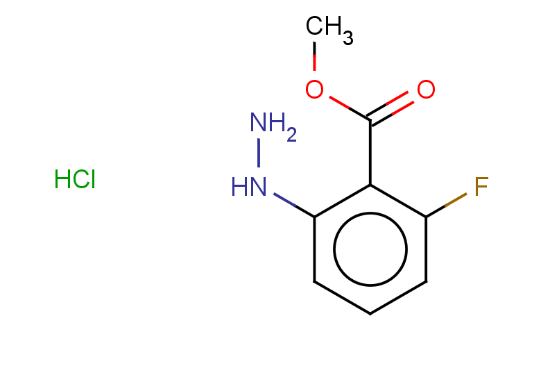 methyl 2-fluoro-6-hydrazinylbenzoate hydrochloride