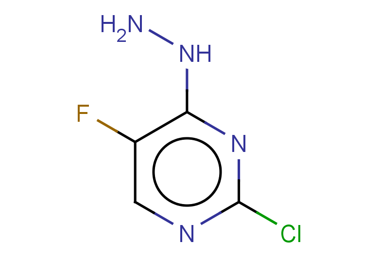 2-chloro-5-fluoro-4-hydrazinylpyrimidine