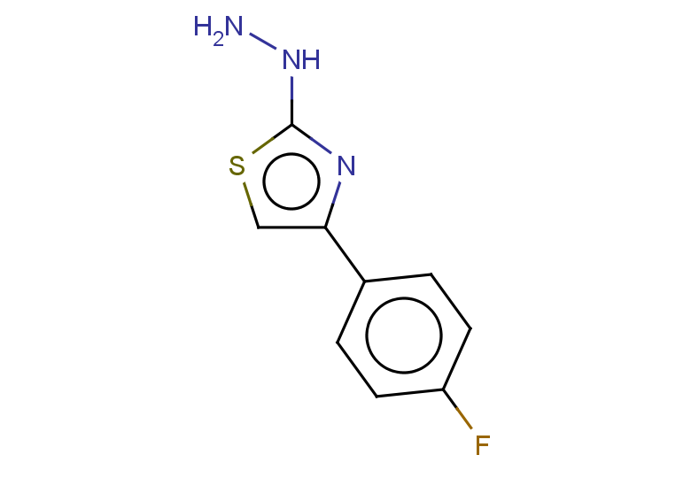 4-(4-fluorophenyl)-2-hydrazinyl-1,3-thiazole