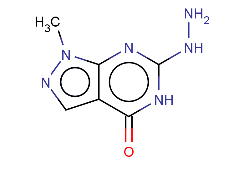 6-hydrazinyl-1-methyl-1H,4H,5H-pyrazolo[3,4-d]pyrimidin-4-one