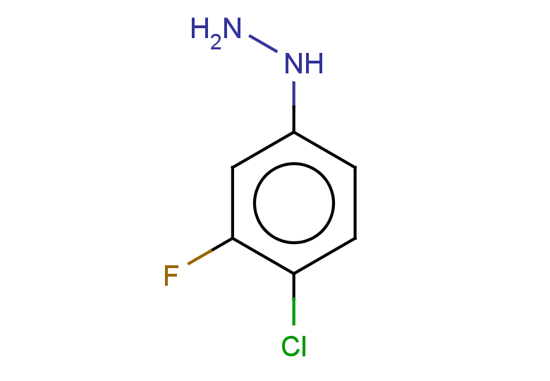 (4-chloro-3-fluorophenyl)hydrazine