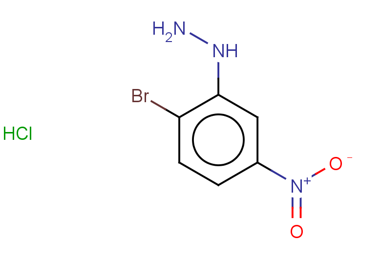 (2-bromo-5-nitrophenyl)hydrazine hydrochloride