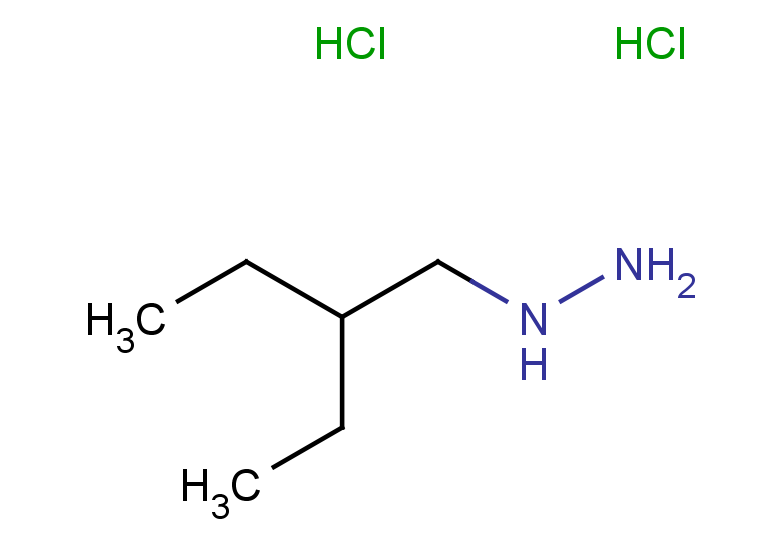 (2-ethylbutyl)hydrazine dihydrochloride