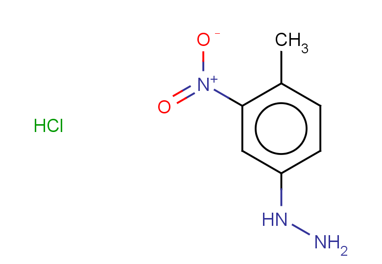 (4-methyl-3-nitrophenyl)hydrazine hydrochloride