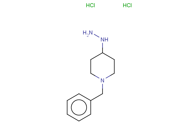 1-benzyl-4-hydrazinylpiperidine dihydrochloride