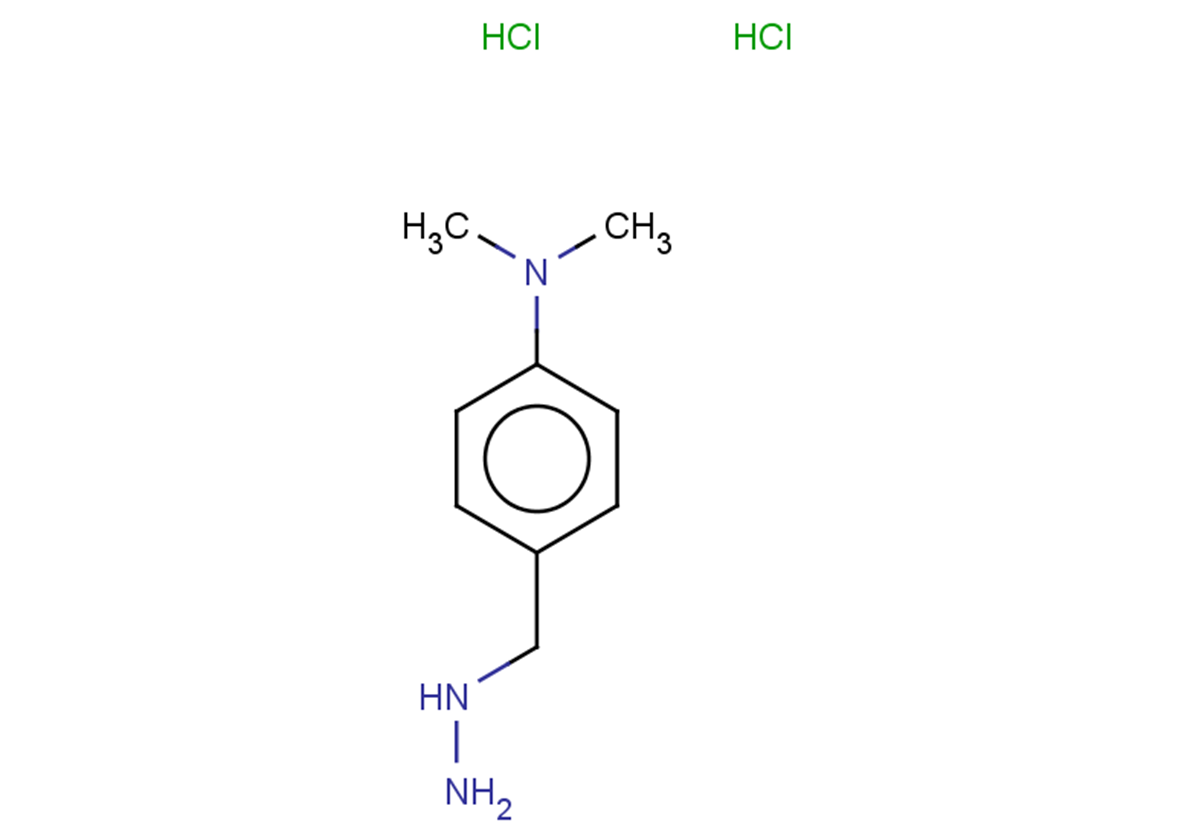 4-(hydrazinylmethyl)-N,N-dimethylaniline dihydrochloride