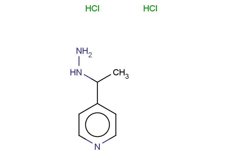 4-(1-hydrazinylethyl)pyridine dihydrochloride