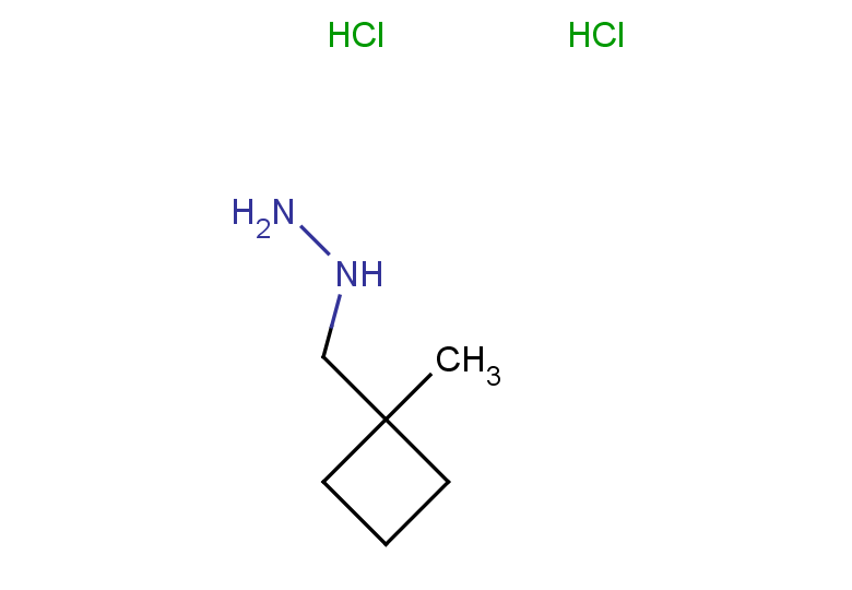 [(1-methylcyclobutyl)methyl]hydrazine dihydrochloride
