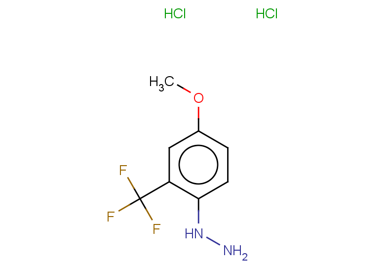 [4-methoxy-2-(trifluoromethyl)phenyl]hydrazine dihydrochloride