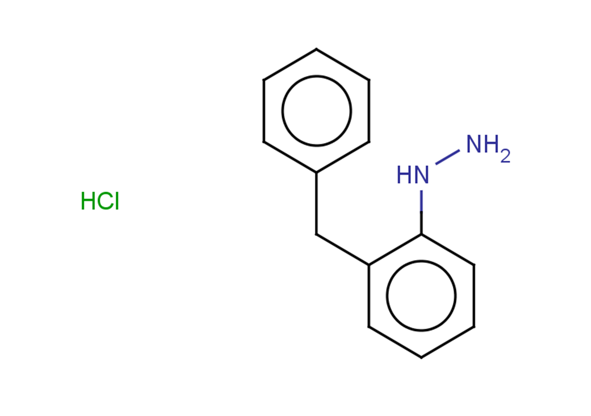 (2-benzylphenyl)hydrazine hydrochloride