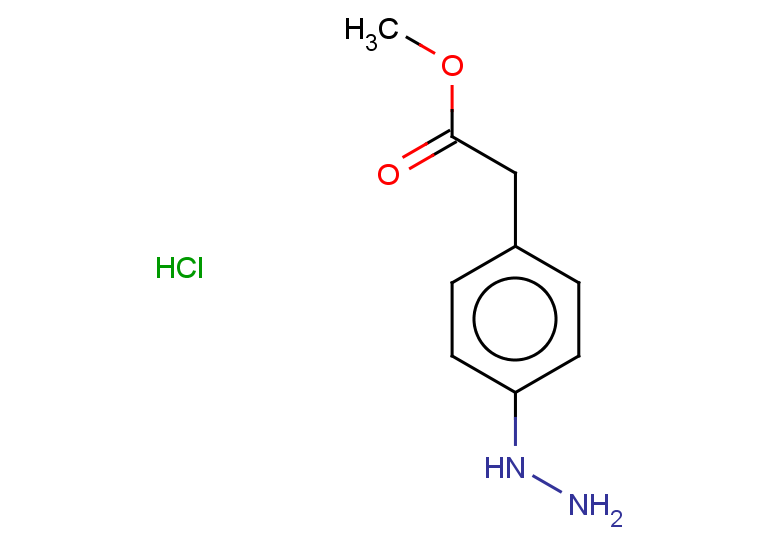 methyl 2-(4-hydrazinylphenyl)acetate hydrochloride
