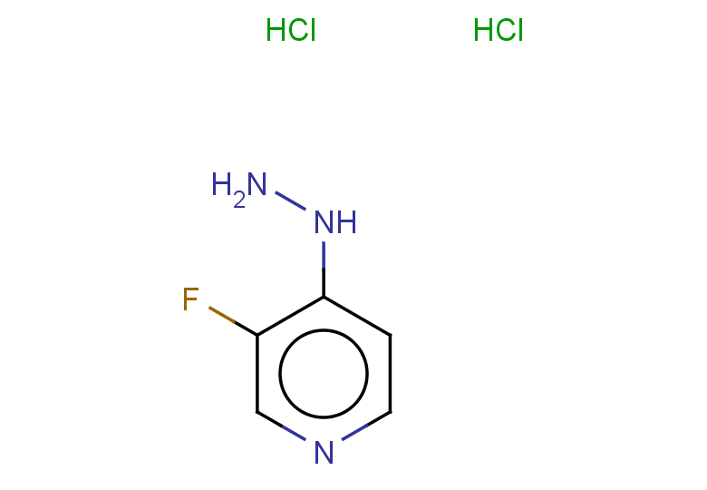 3-fluoro-4-hydrazinylpyridine dihydrochloride