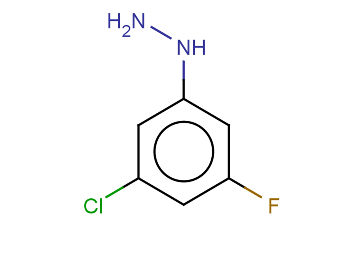 (3-chloro-5-fluorophenyl)hydrazine