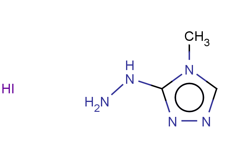 3-hydrazinyl-4-methyl-4H-1,2,4-triazole hydroiodide