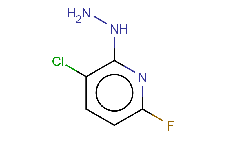 3-chloro-6-fluoro-2-hydrazinylpyridine