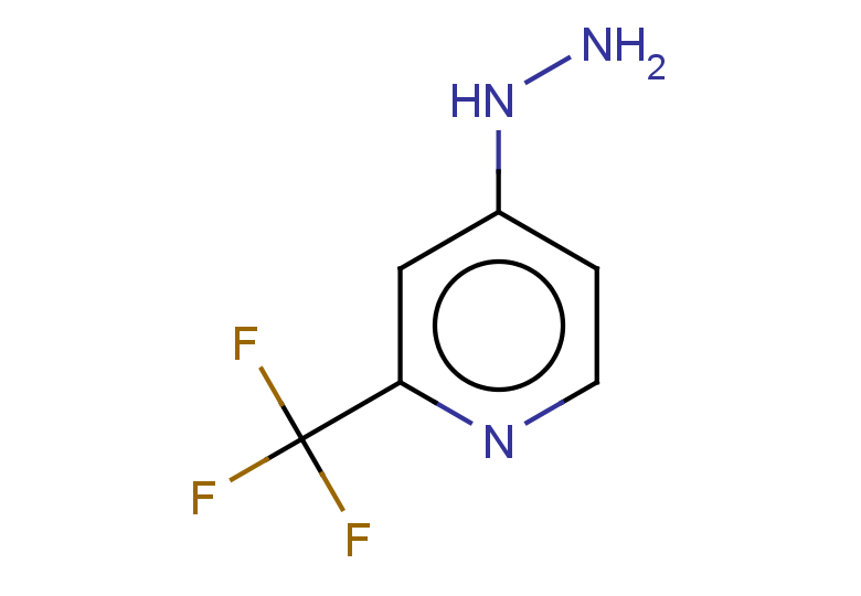 4-hydrazinyl-2-(trifluoromethyl)pyridine