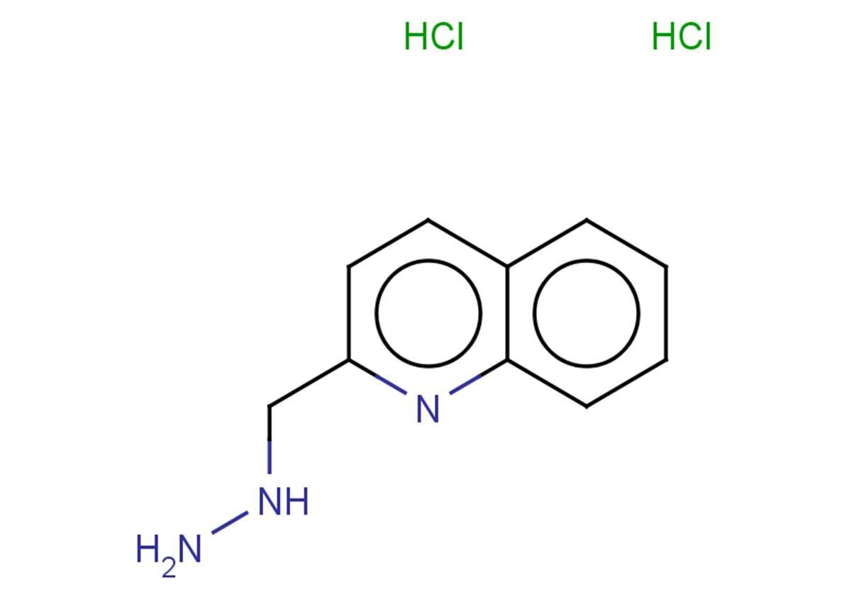 2-(hydrazinylmethyl)quinoline dihydrochloride
