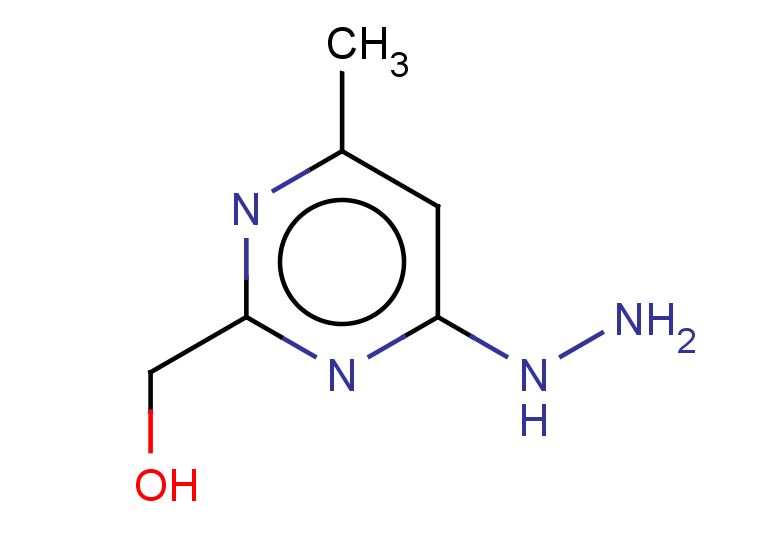 (4-hydrazinyl-6-methylpyrimidin-2-yl)methanol