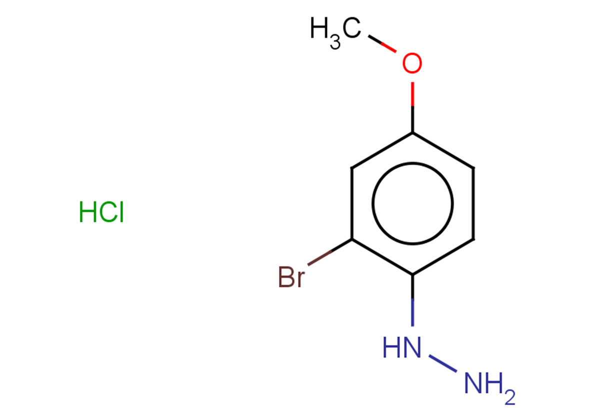 (2-bromo-4-methoxyphenyl)hydrazine hydrochloride