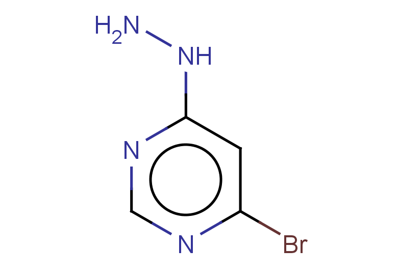 4-bromo-6-hydrazinylpyrimidine
