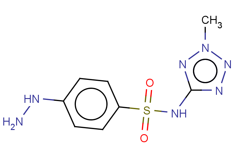 4-hydrazinyl-N-(2-methyl-2H-1,2,3,4-tetrazol-5-yl)benzene-1-sulfonamide