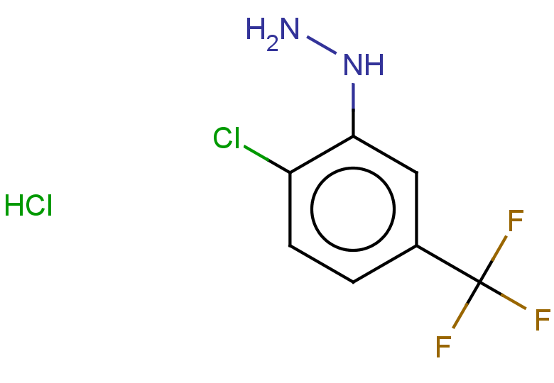 [2-chloro-5-(trifluoromethyl)phenyl]hydrazine hydrochloride