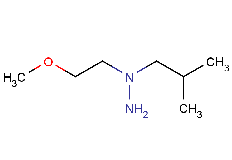 1-(2-methoxyethyl)-1-(2-methylpropyl)hydrazine