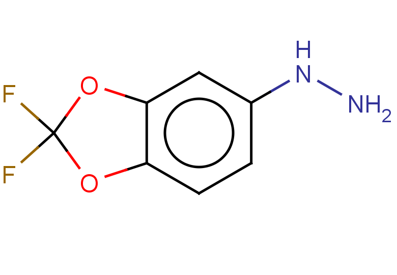 (2,2-difluoro-1,3-dioxaindan-5-yl)hydrazine