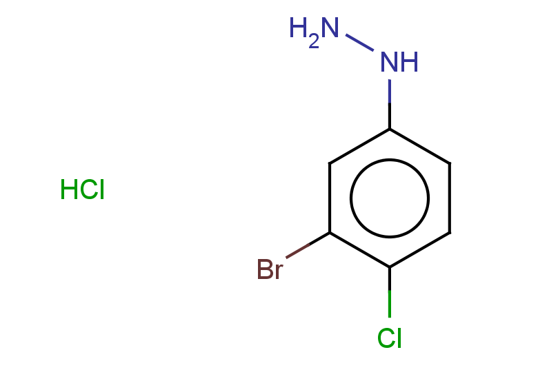 (3-bromo-4-chlorophenyl)hydrazine hydrochloride