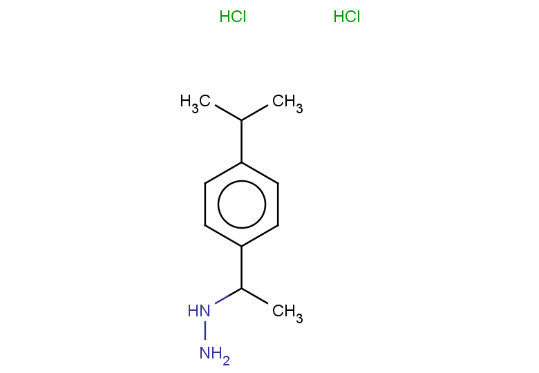 {1-[4-(propan-2-yl)phenyl]ethyl}hydrazine dihydrochloride