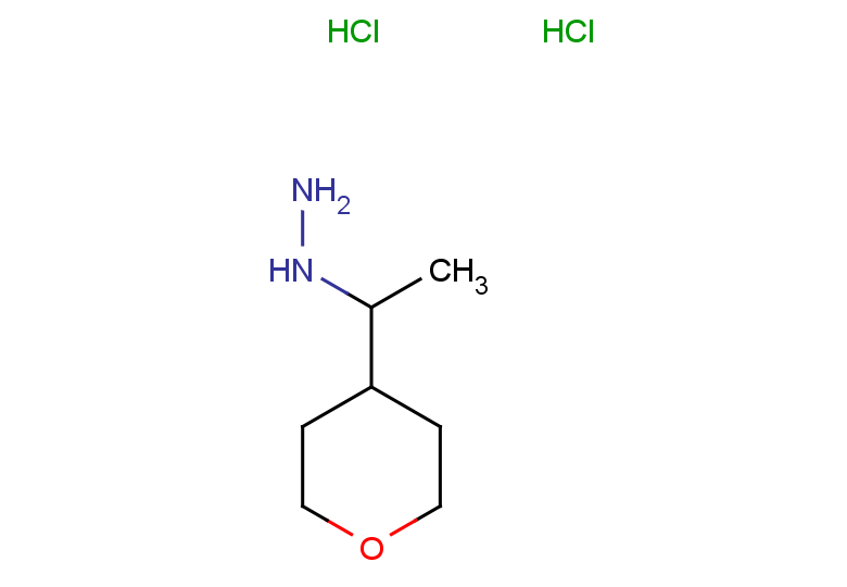[1-(oxan-4-yl)ethyl]hydrazine dihydrochloride