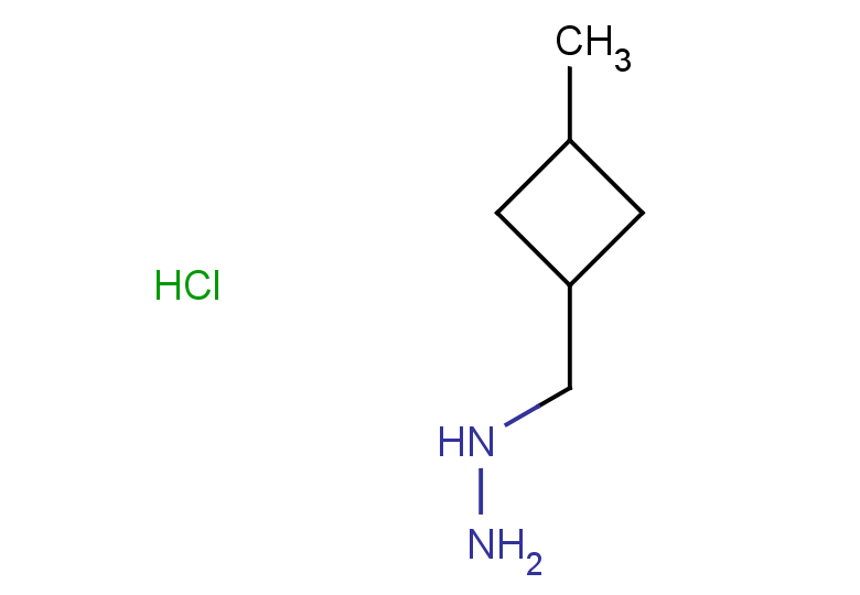 [(3-methylcyclobutyl)methyl]hydrazine hydrochloride