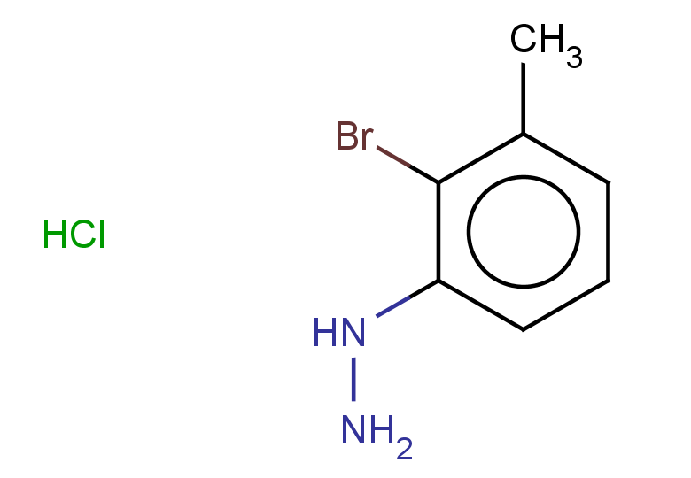 (2-bromo-3-methylphenyl)hydrazine hydrochloride