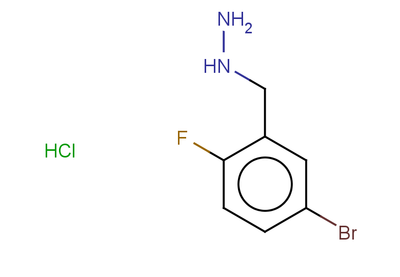 [(5-bromo-2-fluorophenyl)methyl]hydrazine hydrochloride