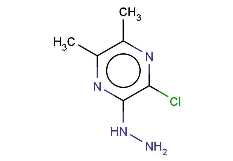 2-chloro-3-hydrazinyl-5,6-dimethylpyrazine