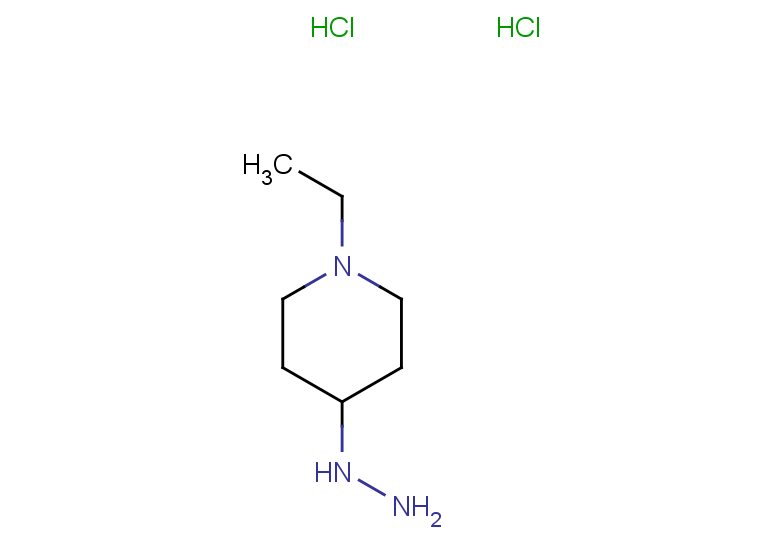 1-ethyl-4-hydrazinylpiperidine dihydrochloride