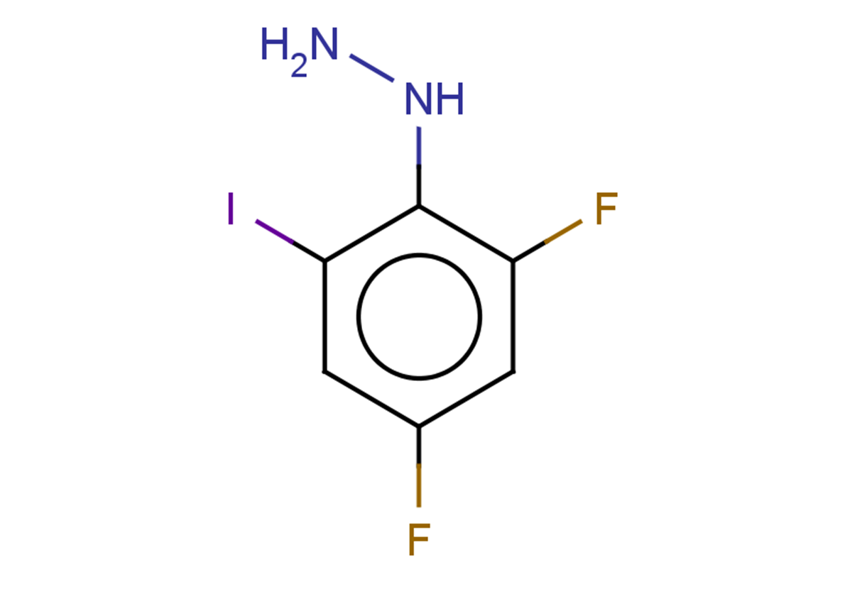 (2,4-difluoro-6-iodophenyl)hydrazine