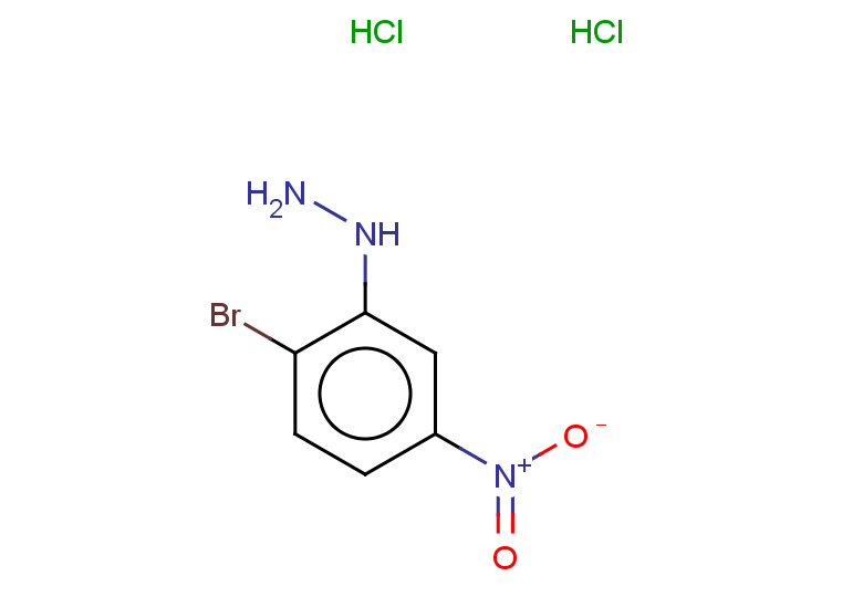 (2-bromo-5-nitrophenyl)hydrazine dihydrochloride