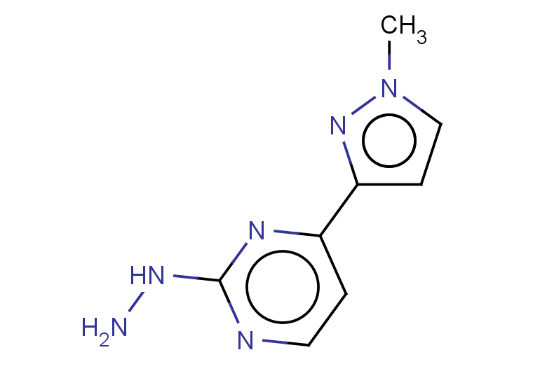2-HYDRAZINO-4-(1-METHYL-1H-PYRAZOL-3-YL)PYRIMIDINE
