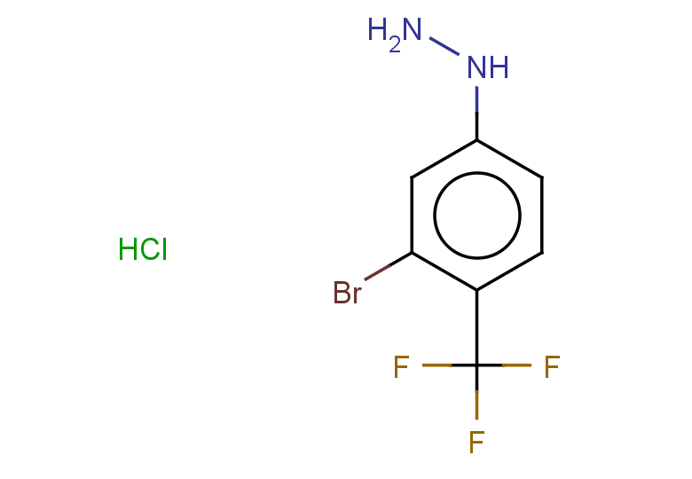 [3-bromo-4-(trifluoromethyl)phenyl]hydrazine hydrochloride
