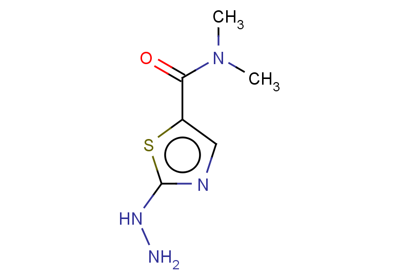 2-hydrazinyl-N,N-dimethyl-1,3-thiazole-5-carboxamide