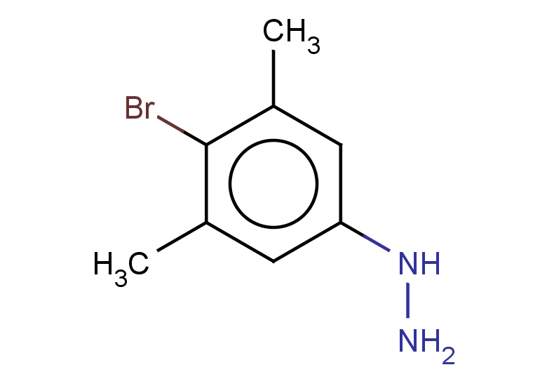 (4-bromo-3,5-dimethylphenyl)hydrazine