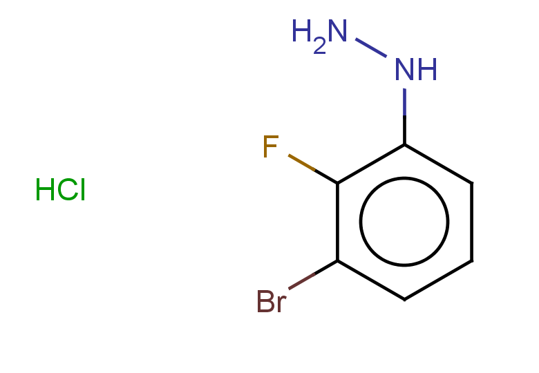 (3-bromo-2-fluorophenyl)hydrazine hydrochloride