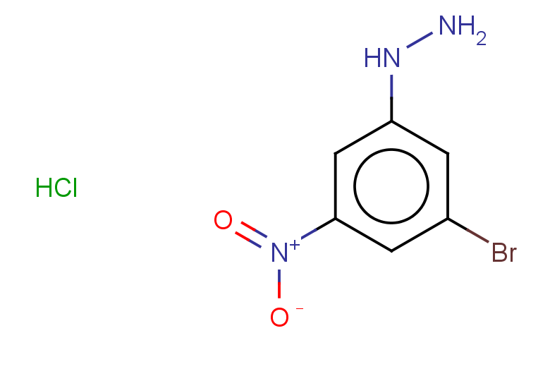 (3-bromo-5-nitrophenyl)hydrazine hydrochloride