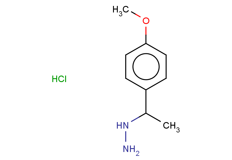 [1-(4-methoxyphenyl)ethyl]hydrazine hydrochloride